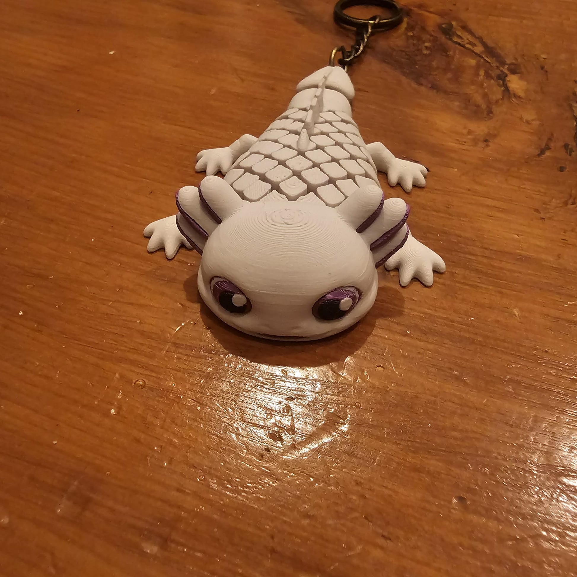 Axolotl Keychain