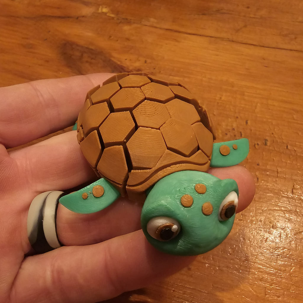 Turtle keychain