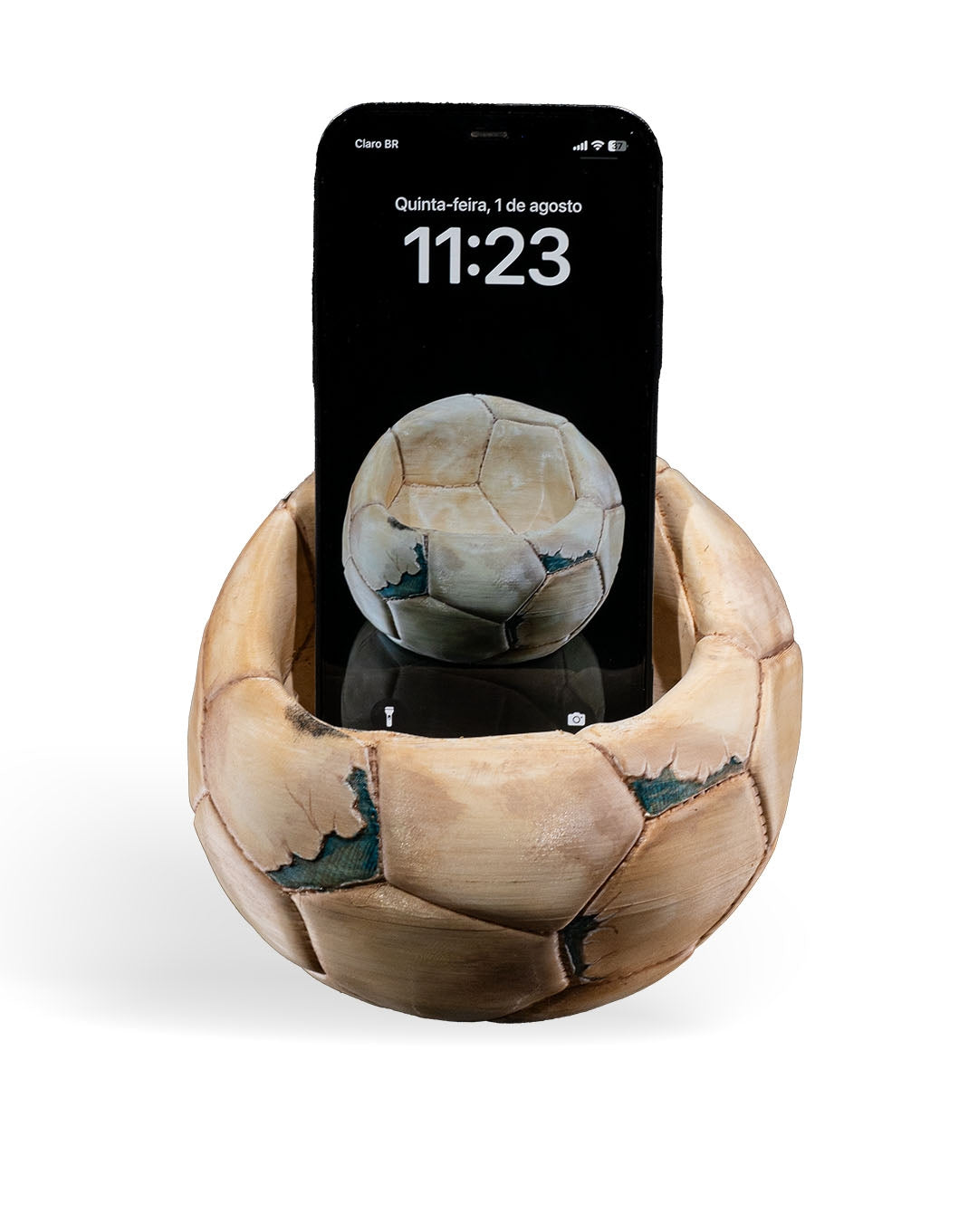 Soccer Ball Cell Phone Stand