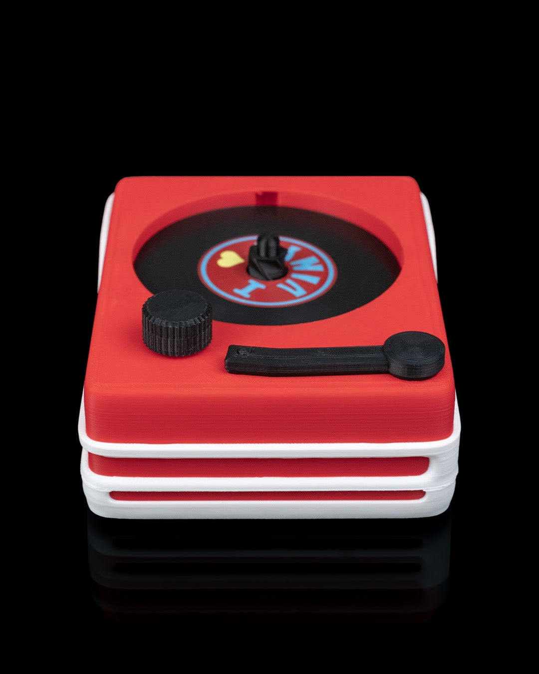 Record player coaster