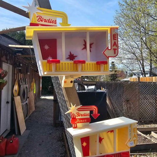 Diner Bird feeder