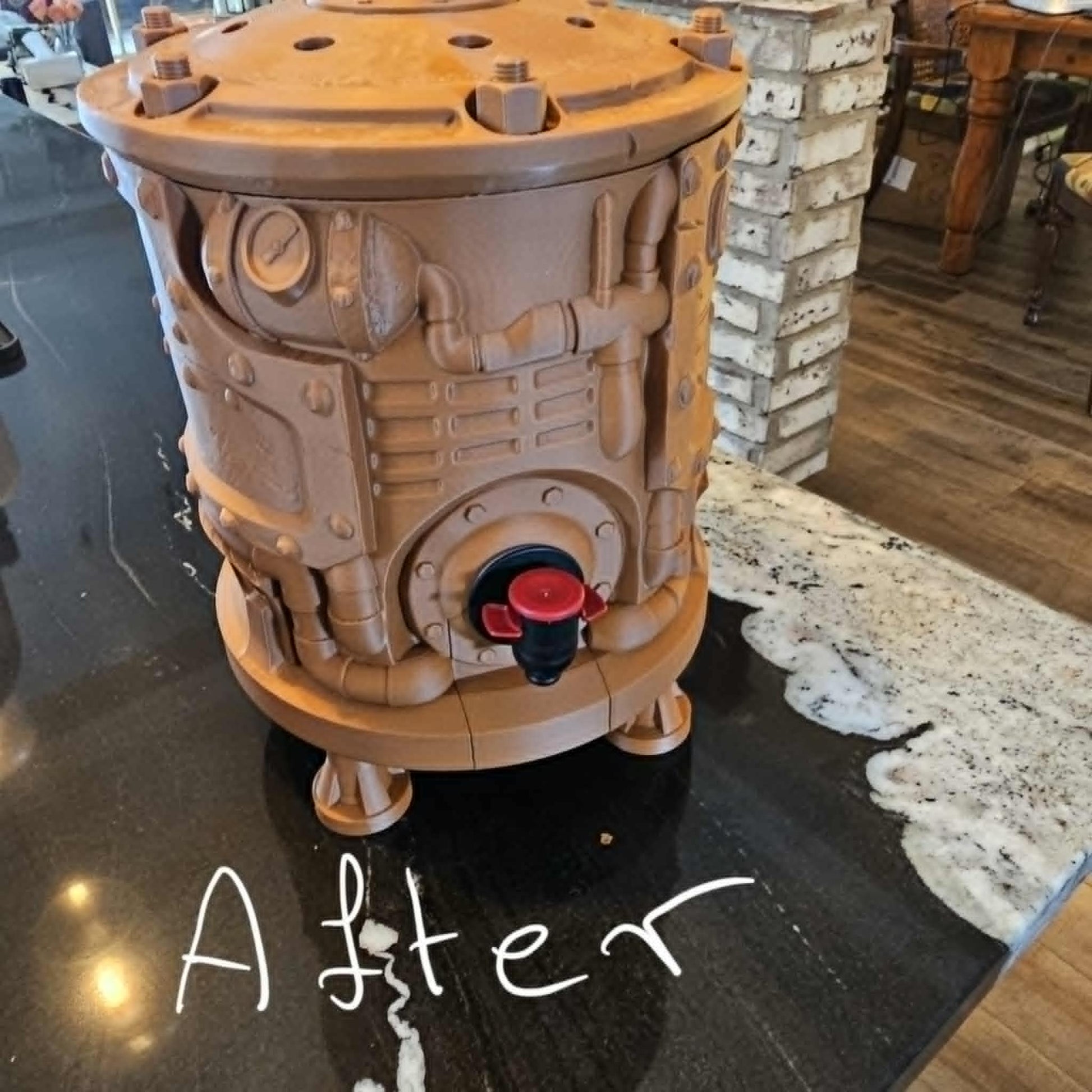 Box wine dispenser