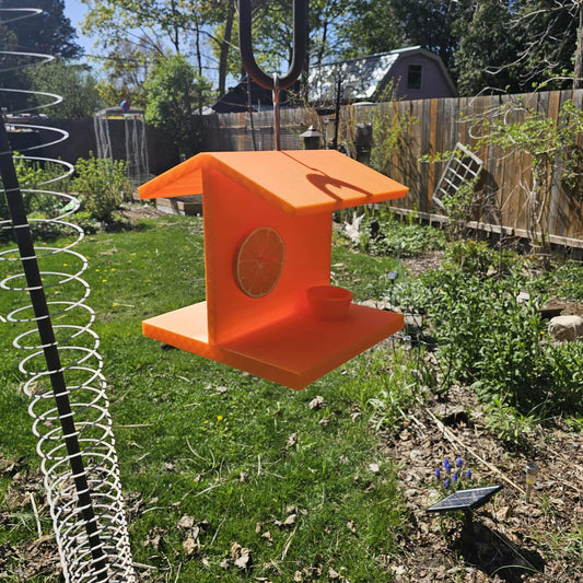 Baltimore oriole bird feeder