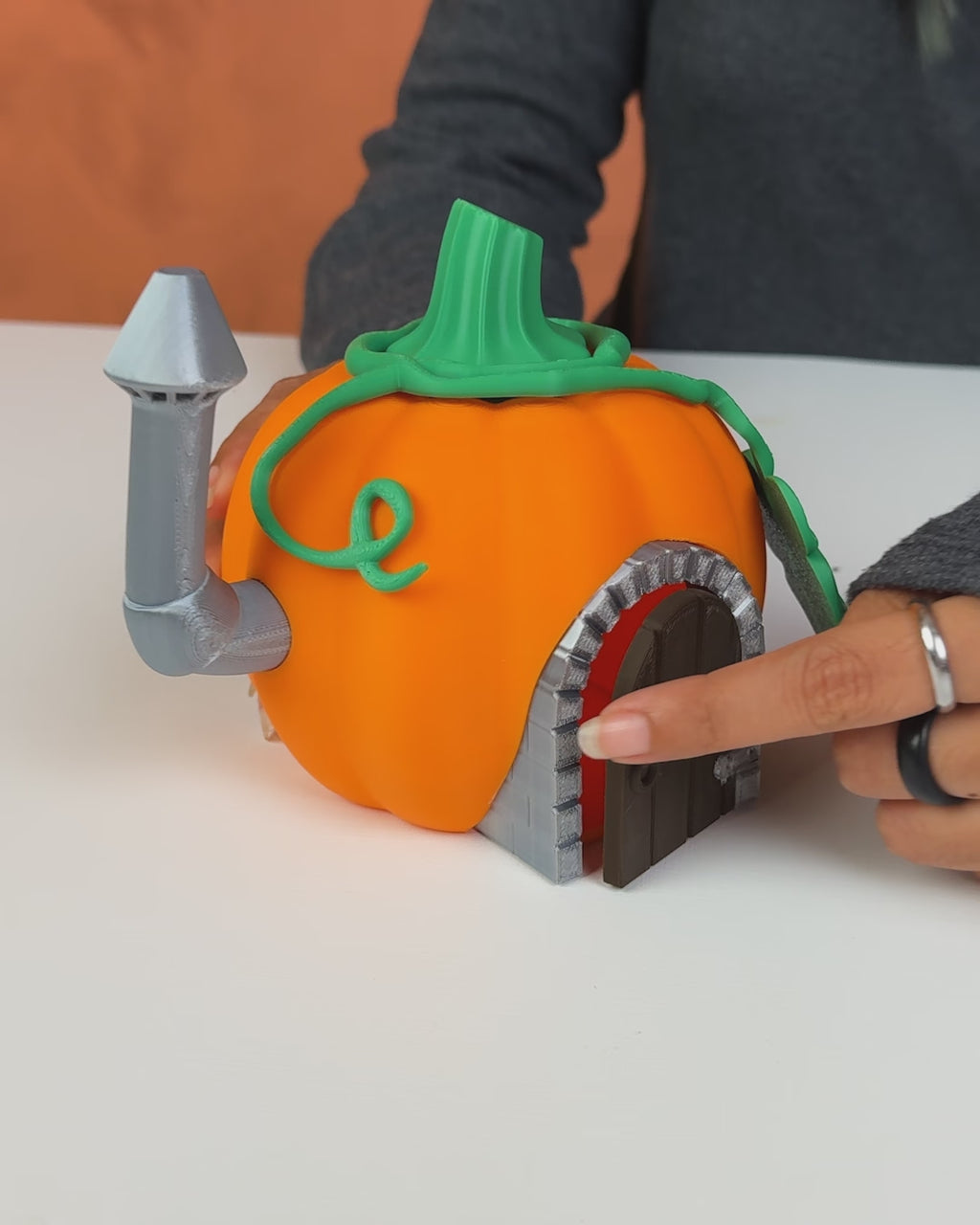 Fairy  pumpkin house